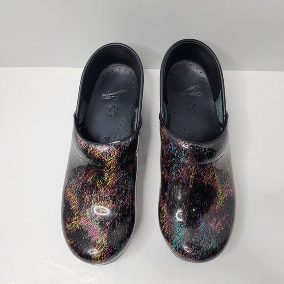 Dansko Women's Size 39 (US Size 9) Clog Shoes Slip On Multicolor - Picture 4 of 11